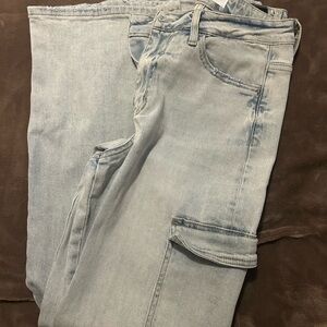 Vervet Women's Light Blue Utility Jeans